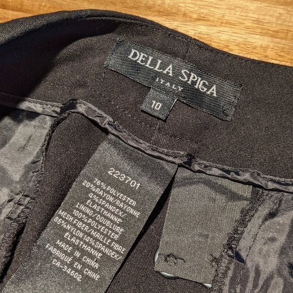 Della Spiga Italy wide leg trouser SZ 10 - Picture 2 of 3